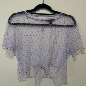 Mesh T-shirt Coverup